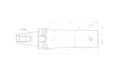 Boring Bar Holder - BSB